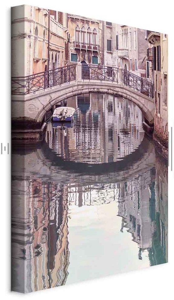 Leinwandbild - Noon in Venice (1 Part) Vertical