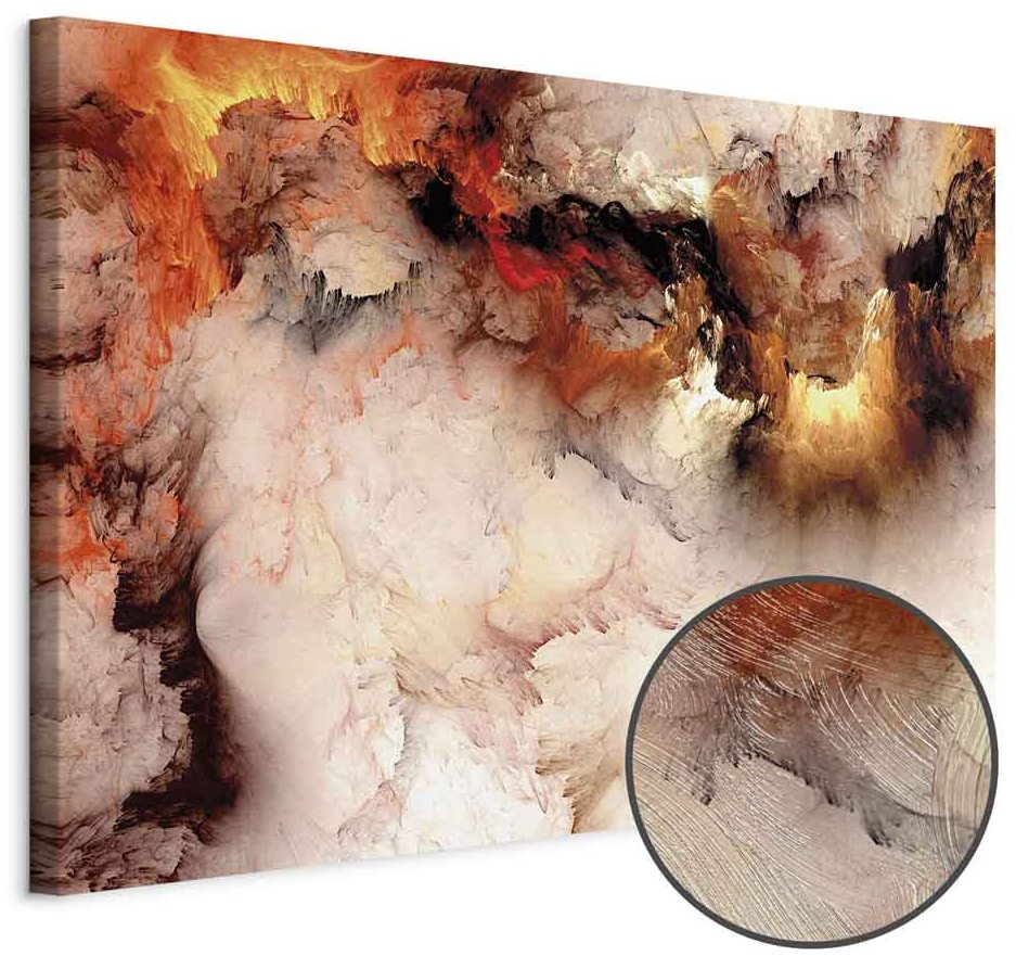 Leinwandbild - Volcanic Abstraction (1 Part) Wide