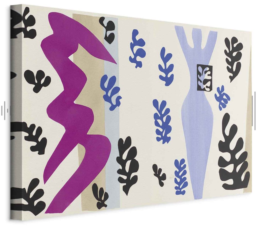 Leinwandbild - Henri Matisse – The Knife Thrower (from Jazz)