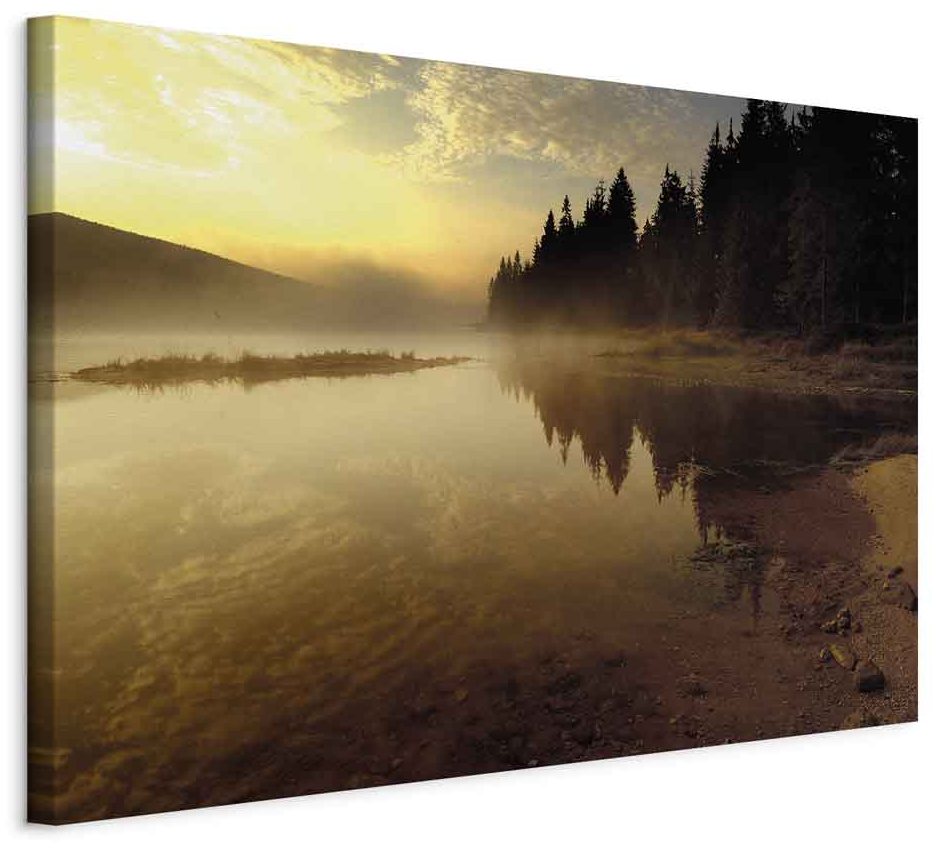 Leinwandbild - Autumn Evening (1 Part) Wide