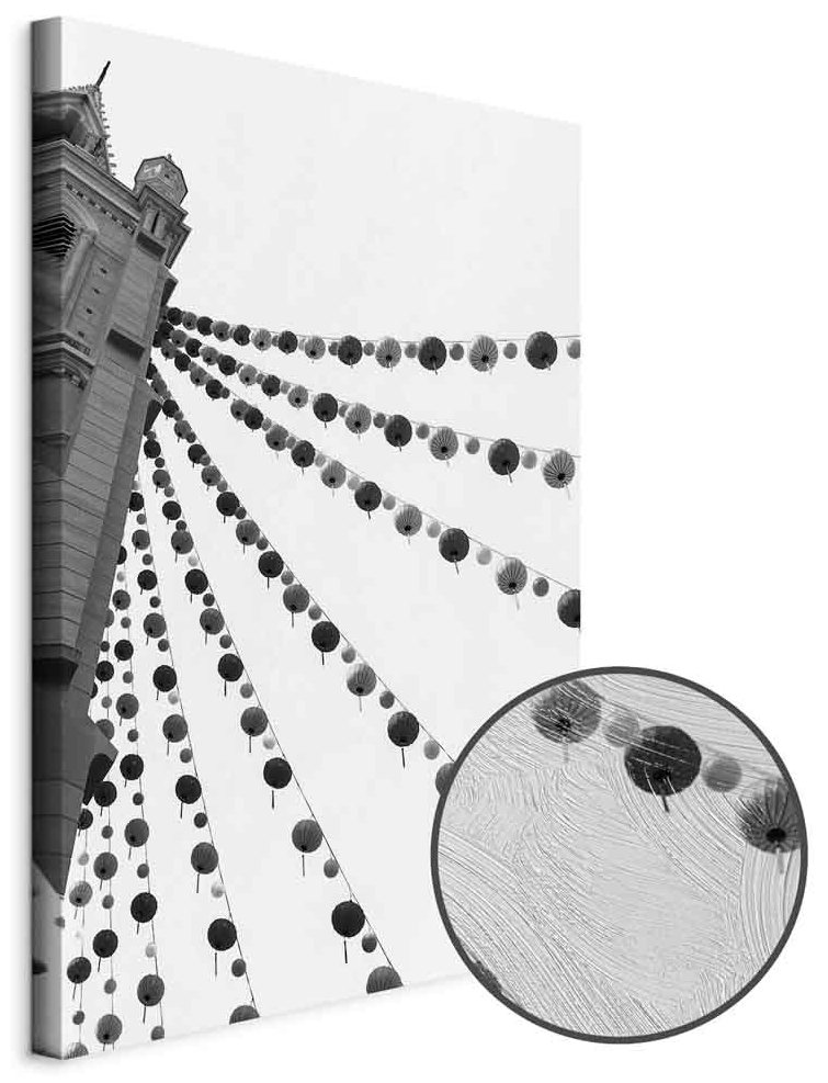 Leinwandbild - Joyful Festival (1 Part) Vertical
