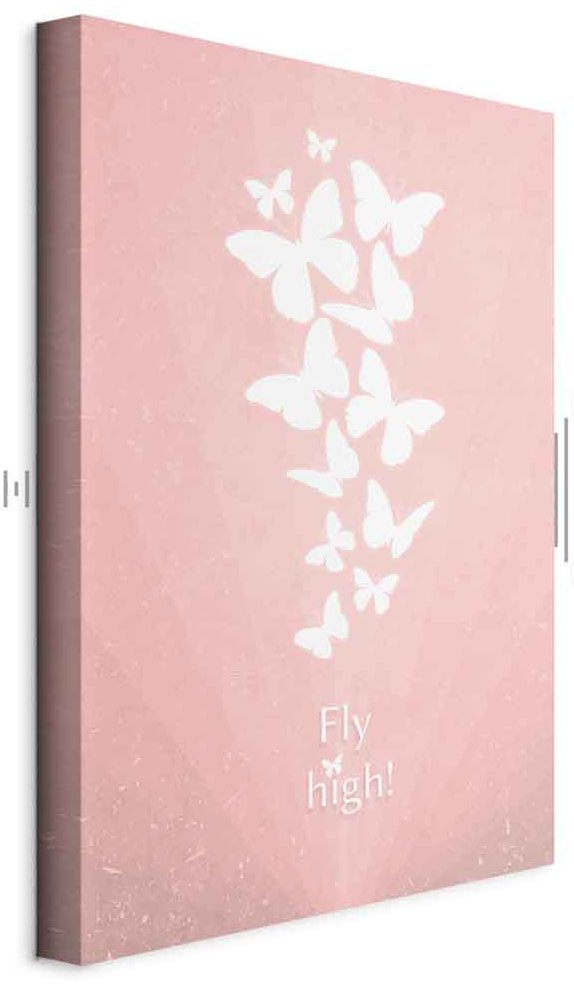 Leinwandbild - Fly High! (1 Part) Vertical