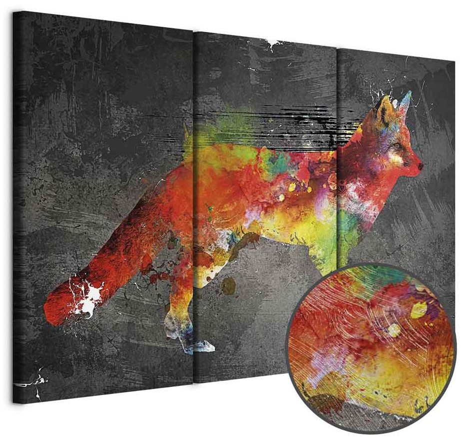 Leinwandbild - Forest Hunter (3 Parts)