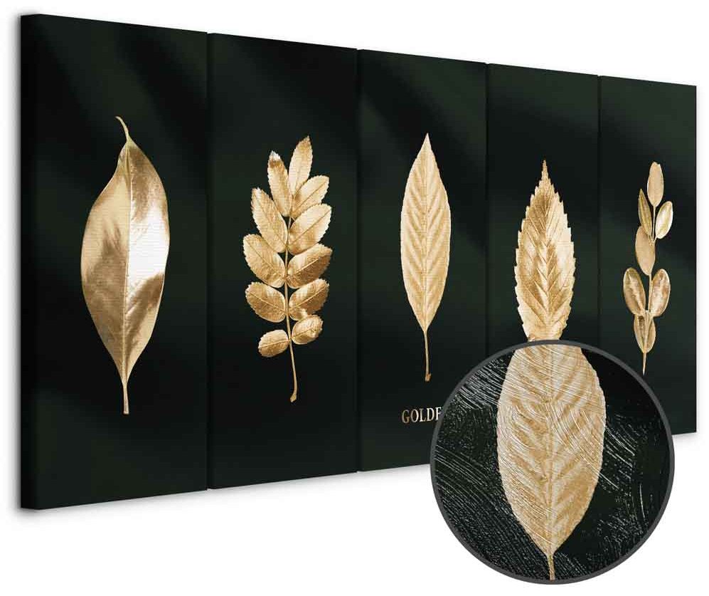 Leinwandbild - Noble Collection (5 Parts) Narrow