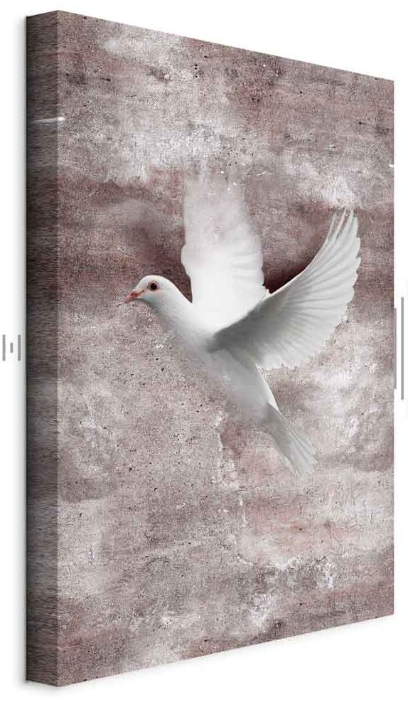 Leinwandbild - Love in Flight (1 Part) Vertical