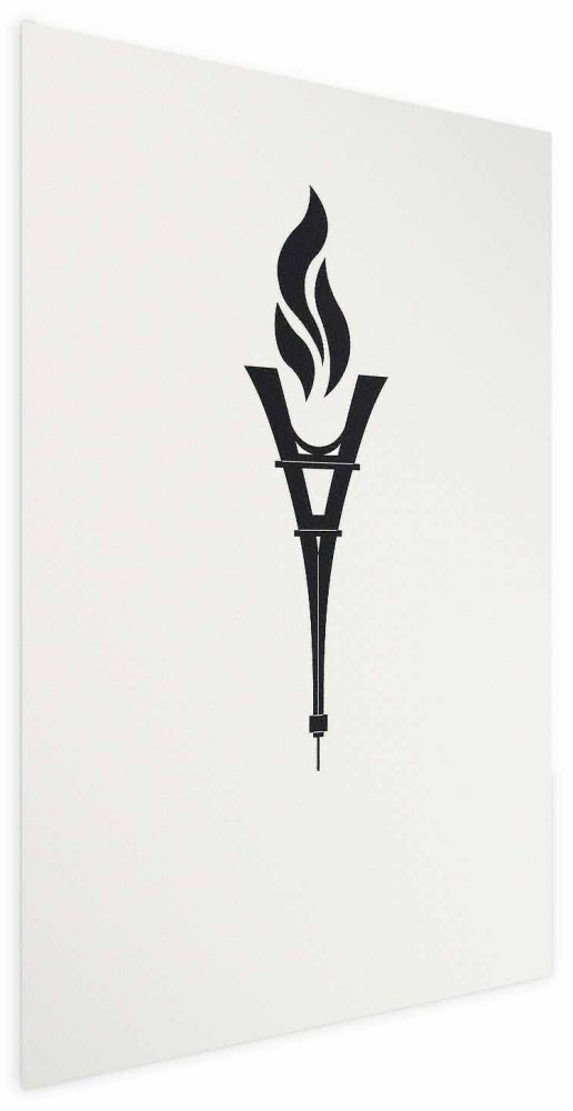 Poster - Torch Shaped Like the Eiffel Tower
