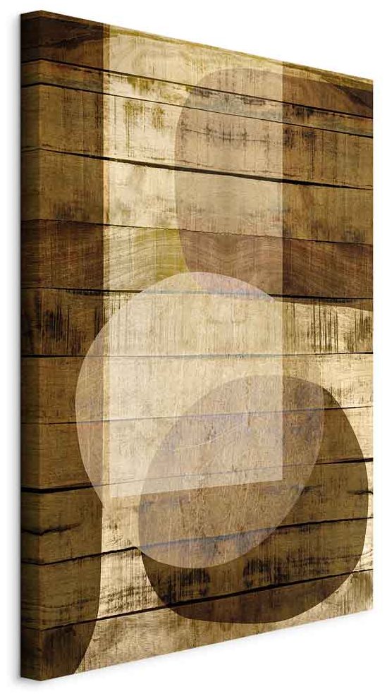Leinwandbild - Golden Chocolate (1 Part) Vertical