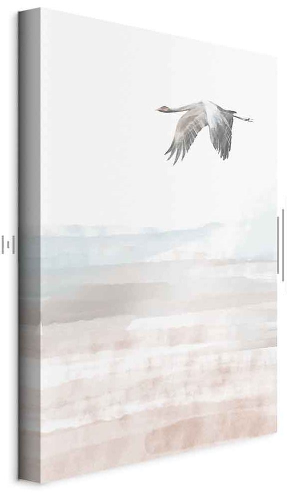 Leinwandbild - Crane's Flight (1 Part) Vertical