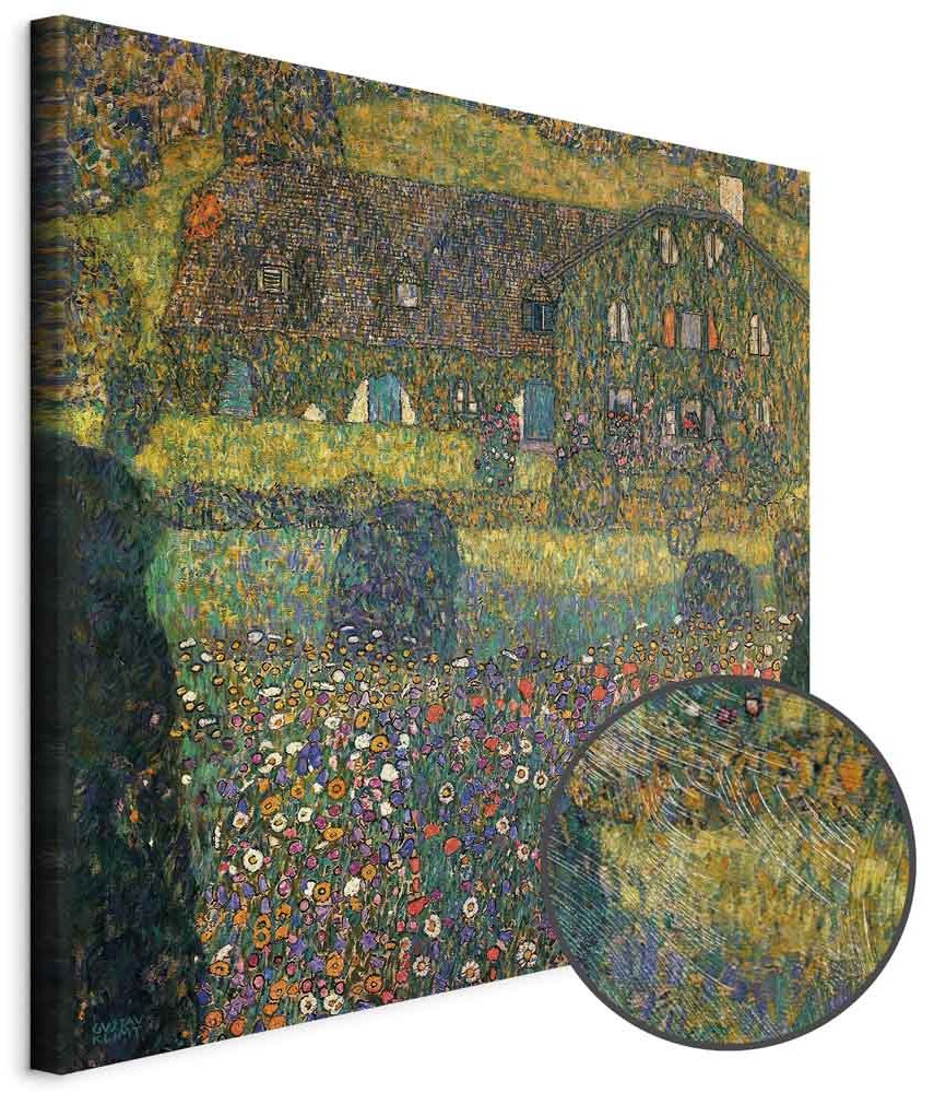 Leinwandbild - Gustav Klimt – Country House on the Attersee Lake