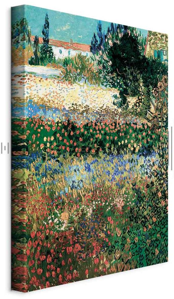 Leinwandbild - Vincent van Gogh – Blossoming Garden