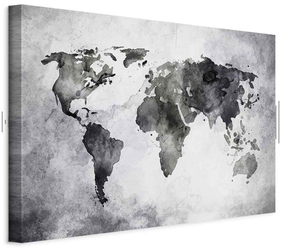 Leinwandbild - Painted Planet (1 Part) Wide