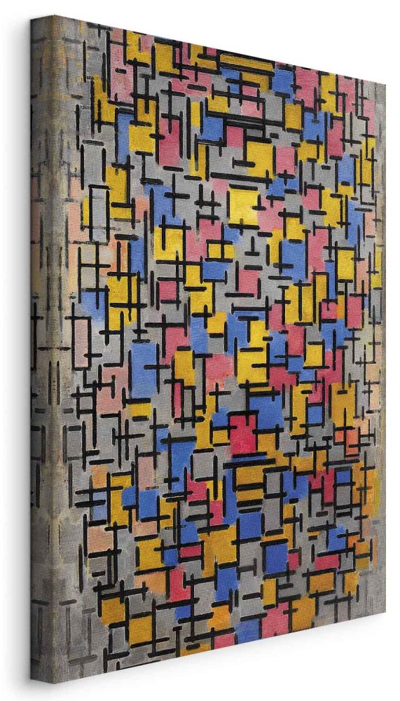 Leinwandbild - Piet Mondrian – Composition