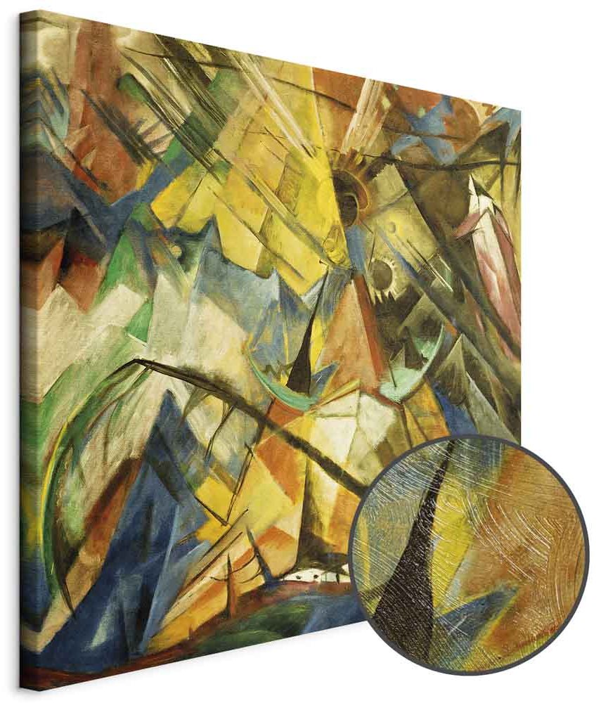 Leinwandbild - Franz Marc – Tirol
