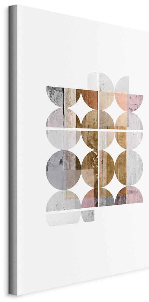 Leinwandbild - Harmonious Shape (1 Part) Vertical
