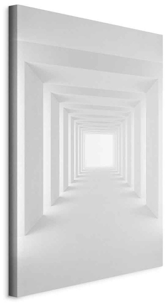 Leinwandbild - Shadow Tunnel (1 Part) Vertical