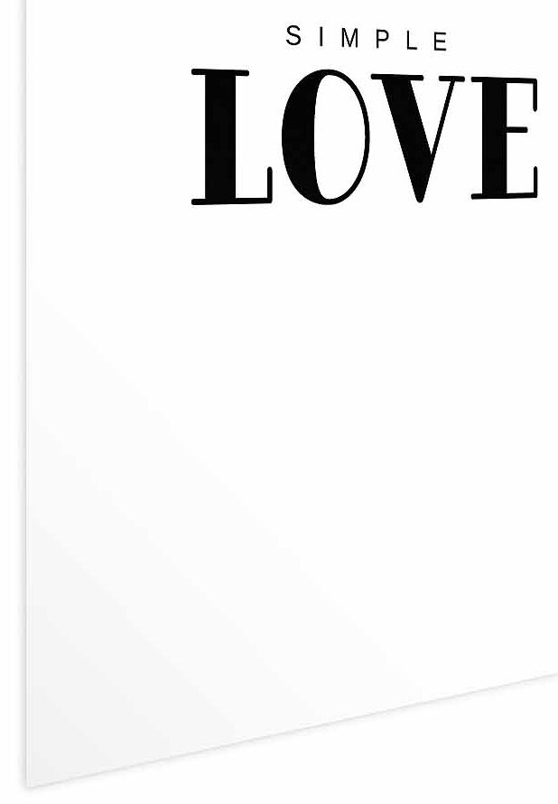 Poster - Simple Love