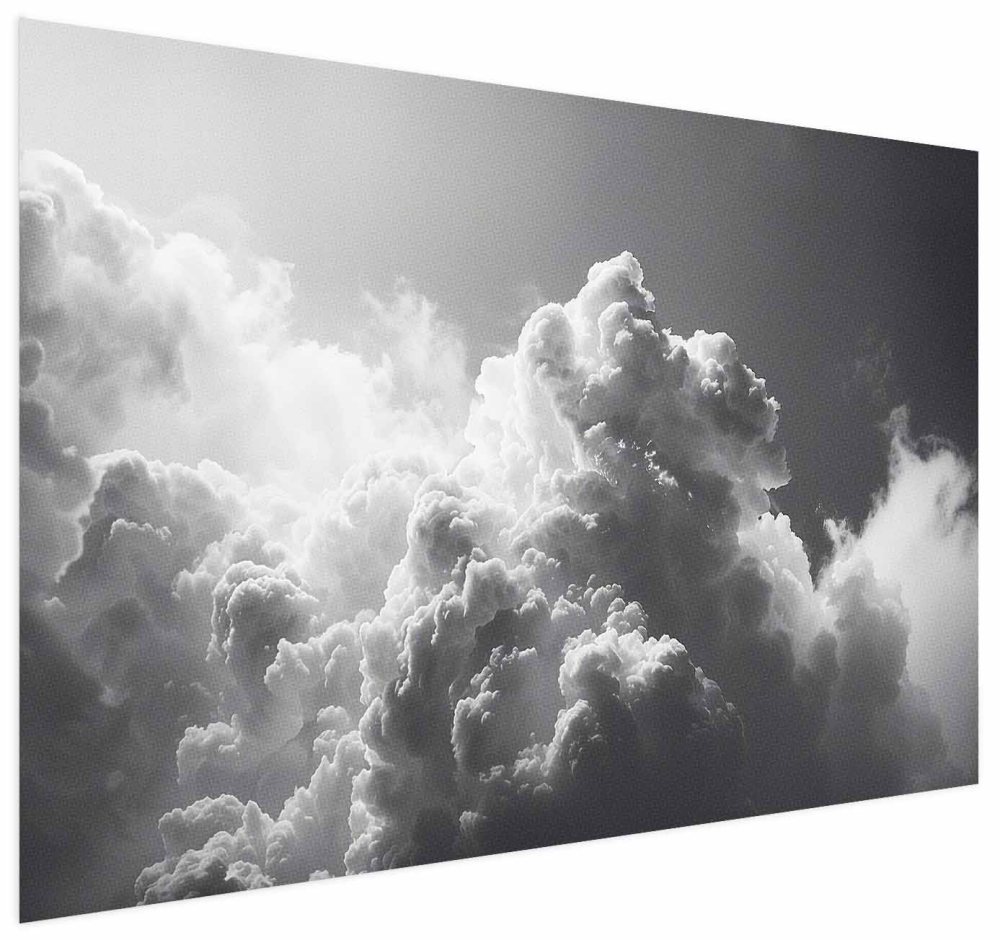 Poster - Extraordinary Phenomenon: The Sun Illuminating Dark Clouds
