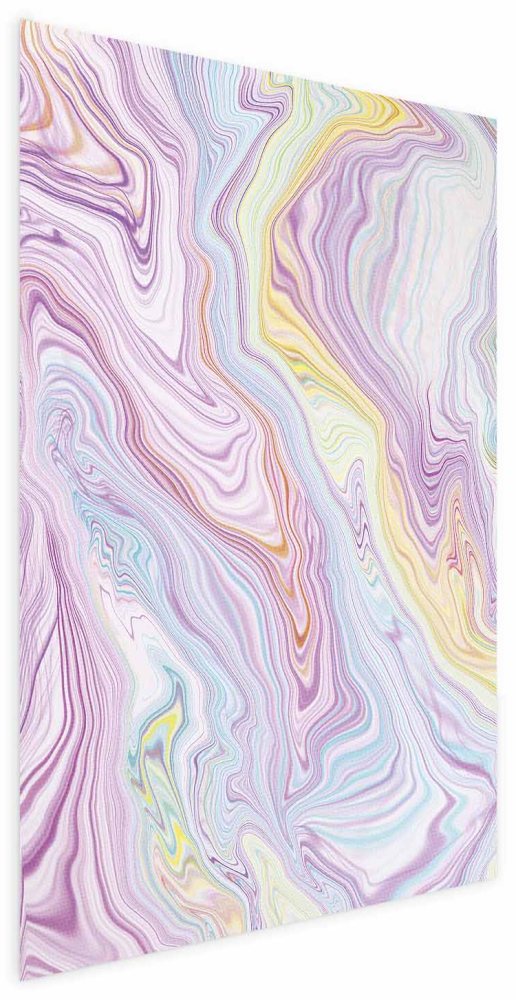 Poster - Colorful Dream - abstract shapes in pastel shades