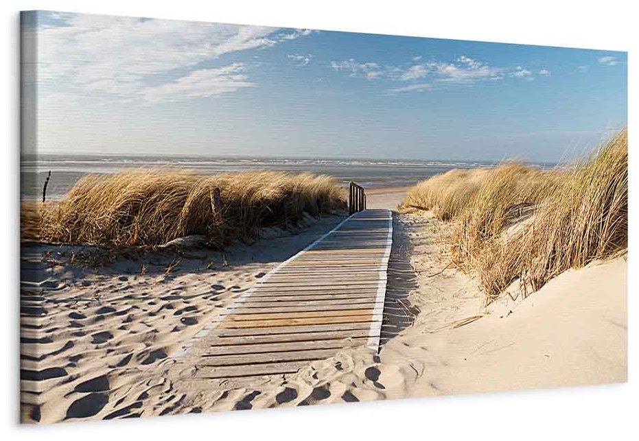 Leinwandbild - Wild Beach