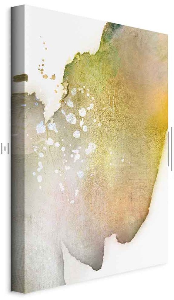Leinwandbild - Golden Touch (1 Part) Vertical