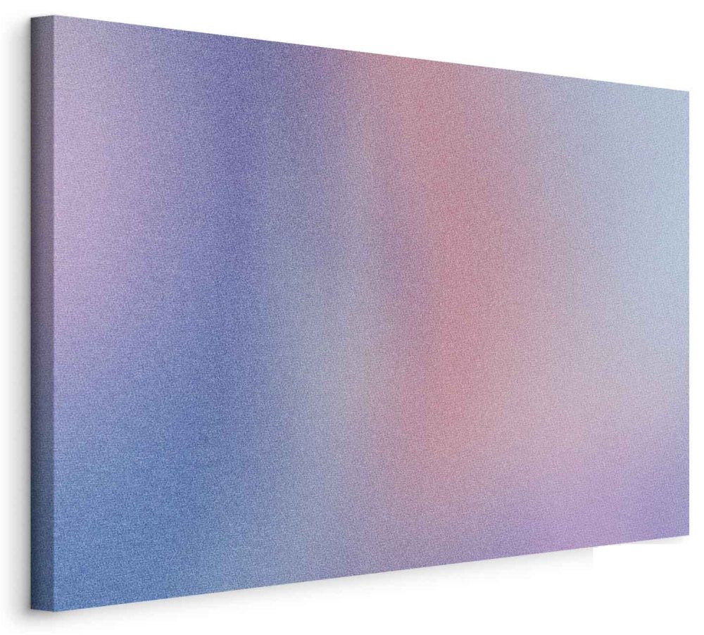 Leinwandbild - Rainbow Gradient - Delicate Multicolored Gradient Resembling Mist