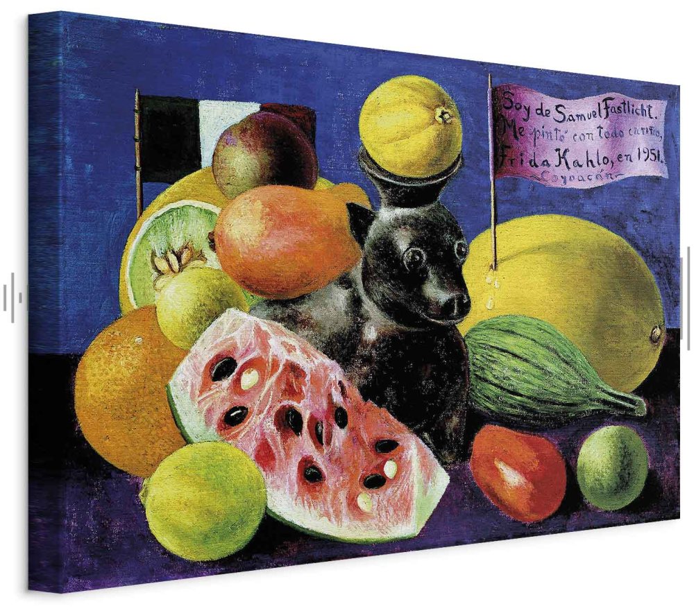 Leinwandbild - Frida Kahlo – Still Life