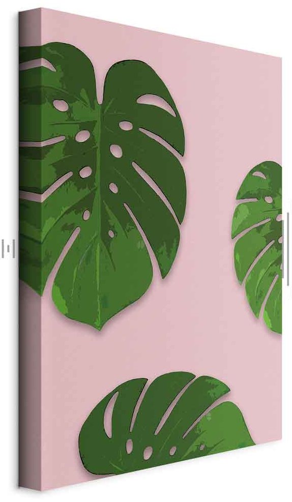Leinwandbild - Exotic Fragment (1 Part) Vertical