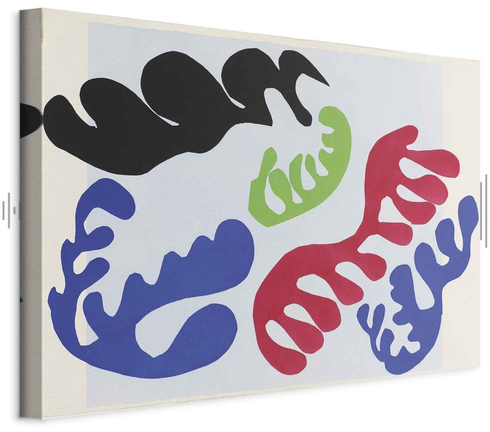 Leinwandbild - Henri Matisse – Lagoon III (from Jazz)