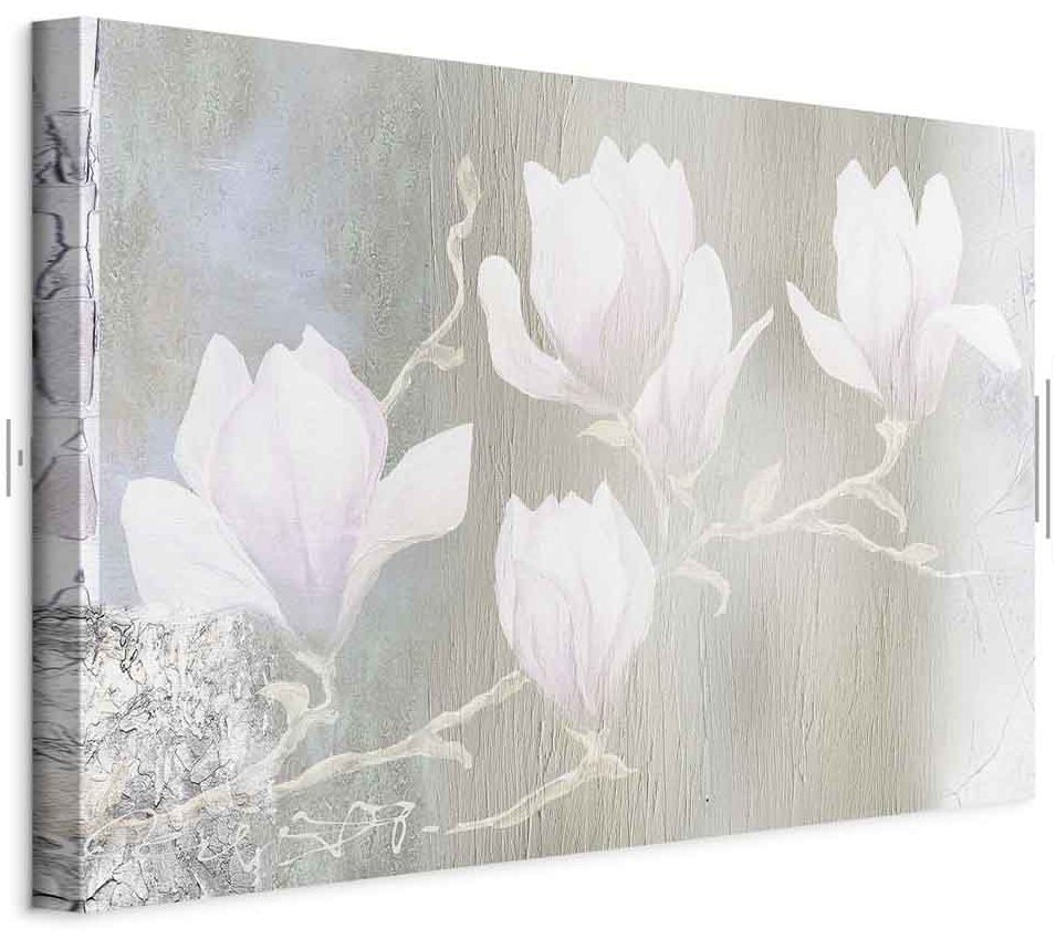 Leinwandbild - White Magnolias (1 Part) Wide