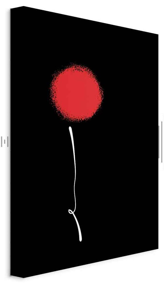 Leinwandbild - Minimalist Flower (1 Part) Vertical