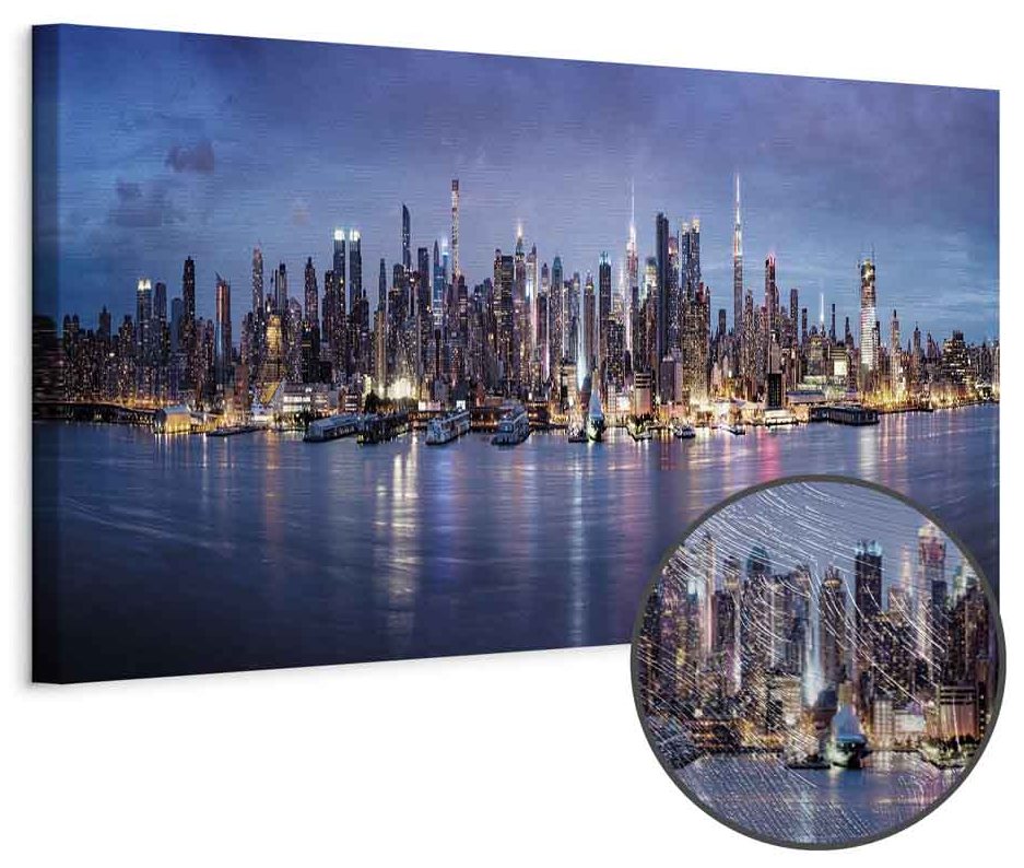 Leinwandbild - New York Nights