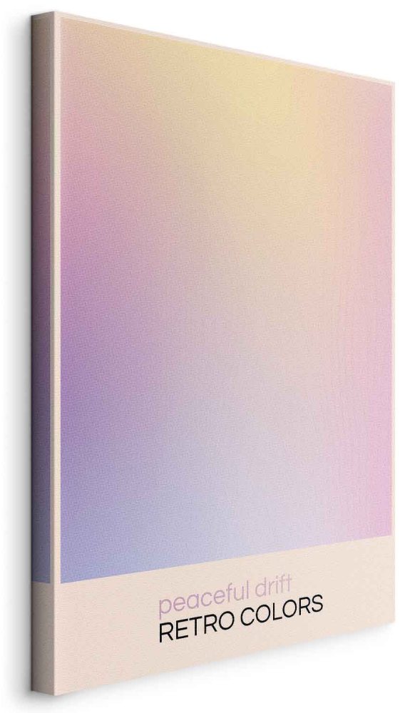 Leinwandbild - Peaceful Drift - Delicate Pastel Shades Creating a Harmonious Whole