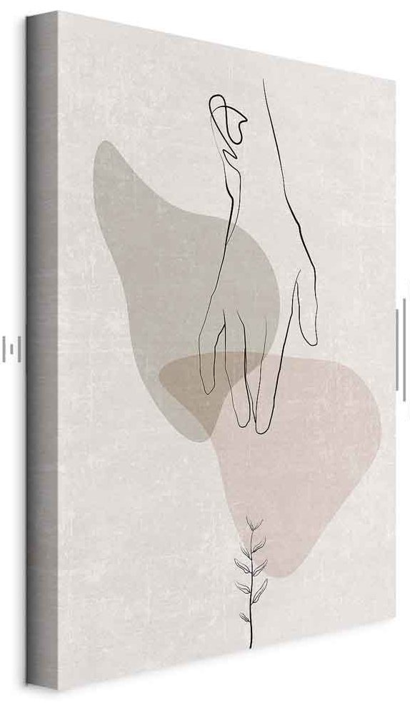 Leinwandbild - Delicate Touch (1 Part) Vertical
