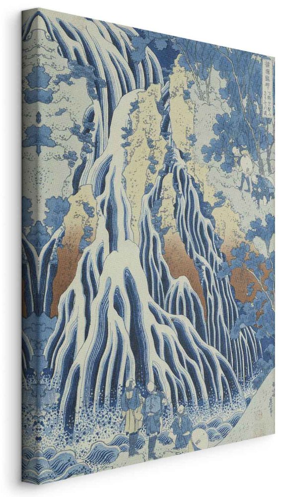 Leinwandbild - Hokusai Katsushika – Kirifuri Fall on Kurokami Mount