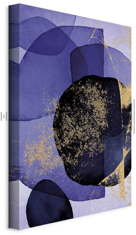 Leinwandbild - Purple Kaleidoscope (1 Part) Vertical