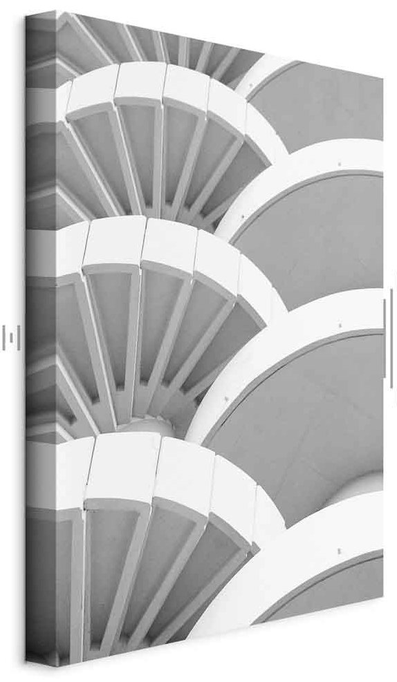 Leinwandbild - White Detail (1 Part) Vertical