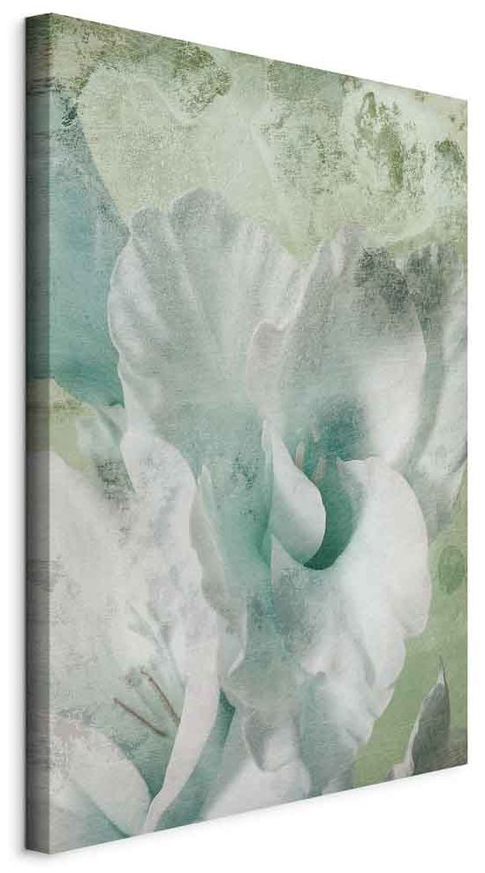 Leinwandbild - Mint Fog (1 Part) Vertical
