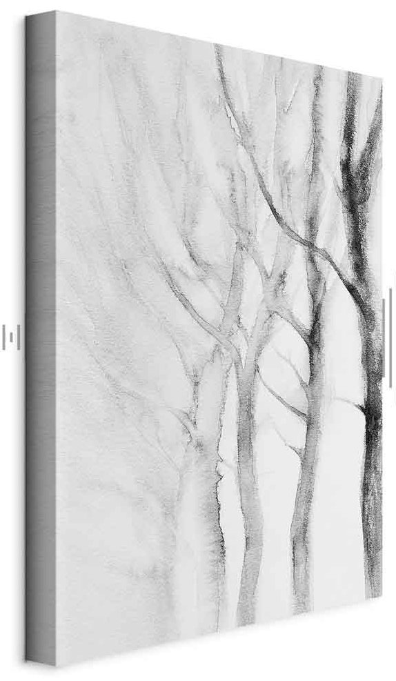 Leinwandbild - Way to Nature (1 Part) Vertical