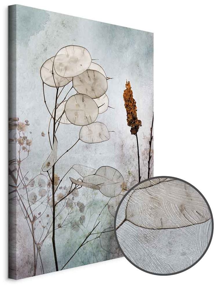Leinwandbild - Lunaria Fruits (1 Part) Vertical