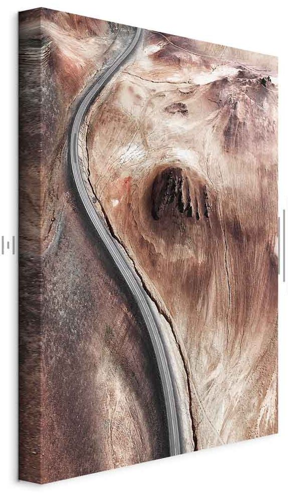 Leinwandbild - Mountain Serpentine (1 Part) Vertical