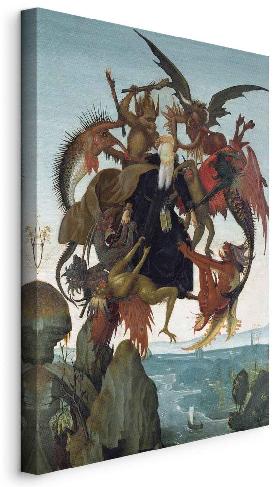 Leinwandbild - Michelangelo – The Torment of Saint Anthony