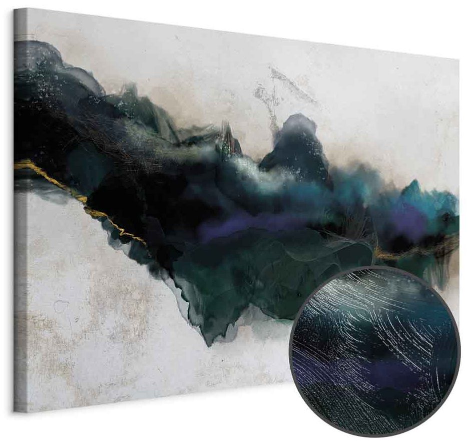 Leinwandbild - Rift of Blue (1 Part) Wide