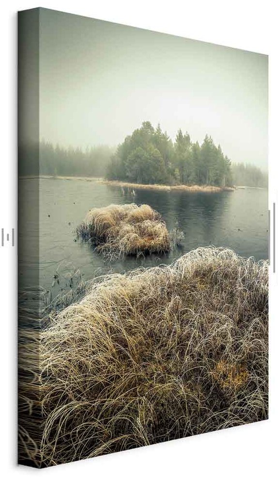 Leinwandbild - Autumn in the Wetlands (1 Part) Vertical