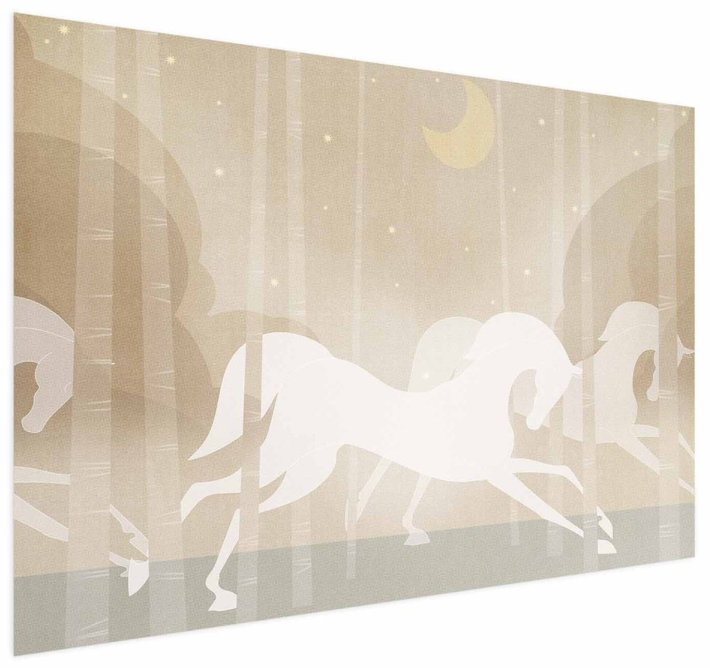 Poster - Galloping Horses