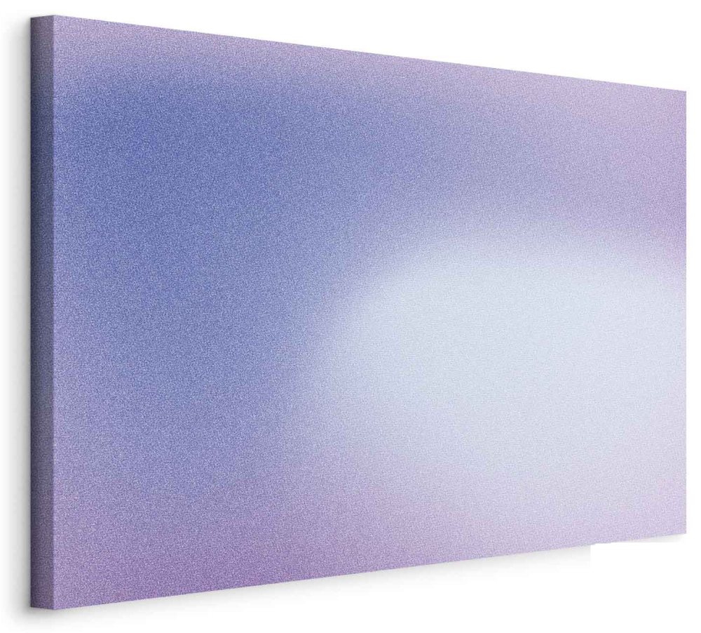 Leinwandbild - Heather Mist - Delicate Gradient Comprising Various Shades of Violet