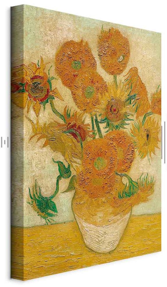 Leinwandbild - Vincent van Gogh – Sunflowers III