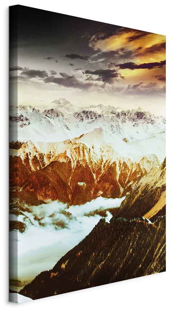 Leinwandbild - Copper Mountains (1 Part) Vertical