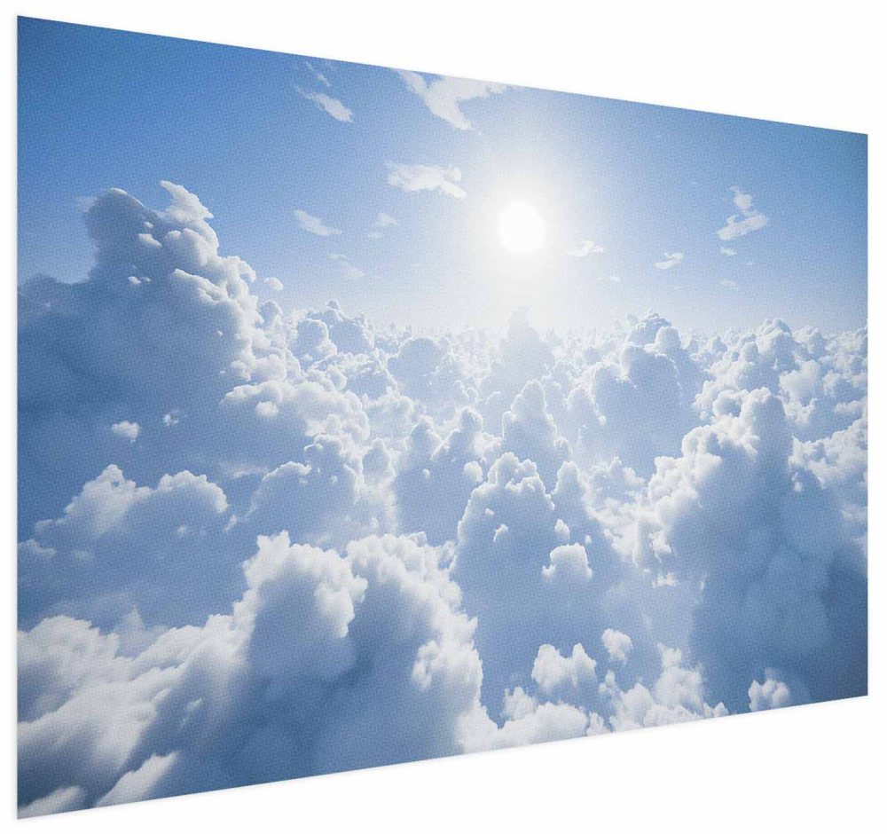 Poster - Heavenly Peace: Warm Sun Rays