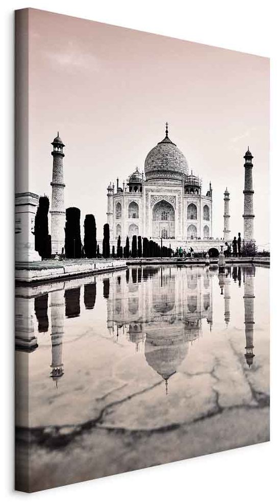 Leinwandbild - Taj Mahal (1 Part) Vertical