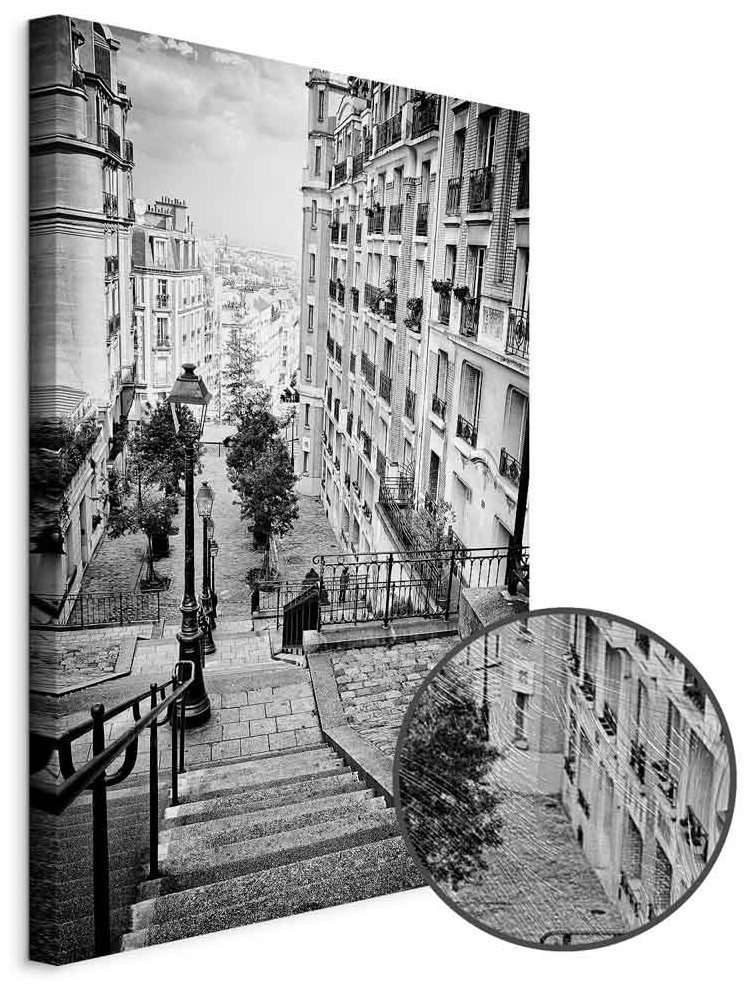 Leinwandbild - Parisian Suburb (1-częściowy) Vertical